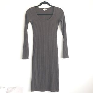 Aritzia Wilfred Free Anouck Midi Sweater Dress